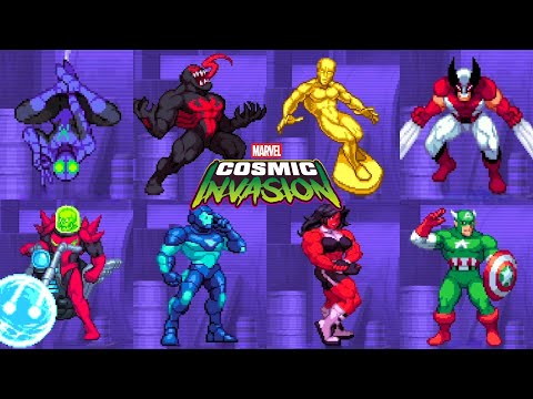 Marvel Cosmic Invasion - All Characters & Costumes (4K 60FPS)