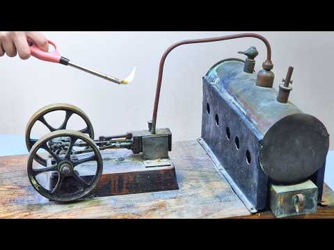 Restoration Seized Steam Powered Machine - Its Secrets Revealed!