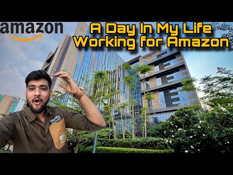 Inside Amazon's HUGE Hyderabad Office | World Biggest Campus | 😍 Salary ?
