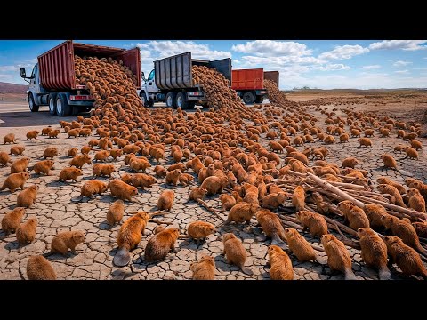 The US Dumped THOUSANDS of Beavers Into a Desert With ZERO Water—What They Built Is Unreal
