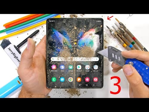 Is the Galaxy Fold 3 really 80% Stronger?! - Durability Test!