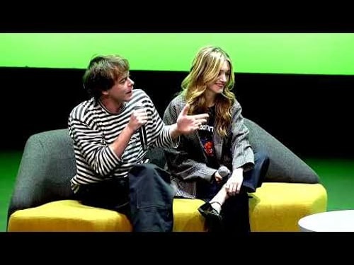 Charlie Heaton, Natalia Dyer, Eduardo Franco & Gabriella Pizzolo | Stranger Things | CC Liverpool 23