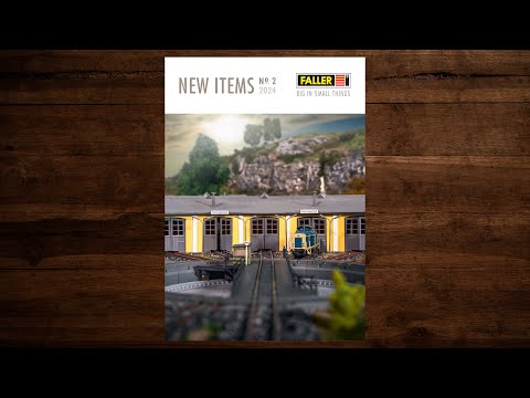 FALLER New Items N°2 2024 – Model Railway, Catalogue