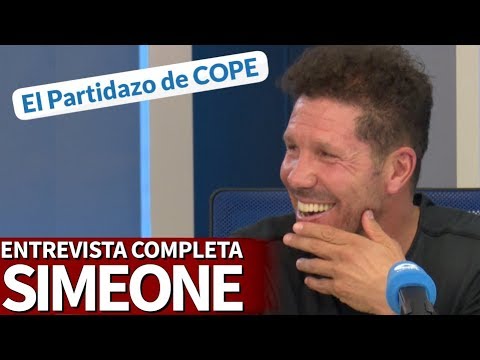 Entrevista completa al Cholo Simeone en el Partidazo de COPE | Diario AS