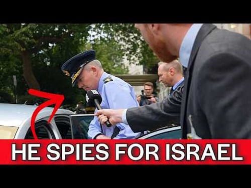We asked Starmer's air force chief why he spies for Israel