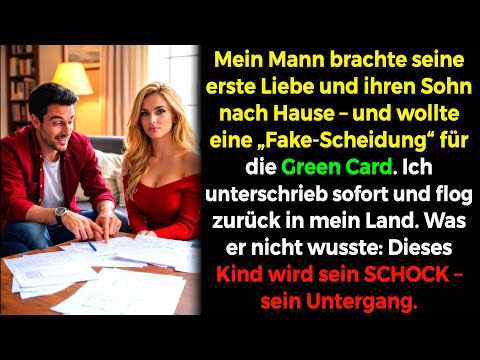 Mein Mann will „Fake-Scheidung😤“ für Green Card seiner ersten Liebe😏💳 – Doch Er Ahnt Nichts⁉️