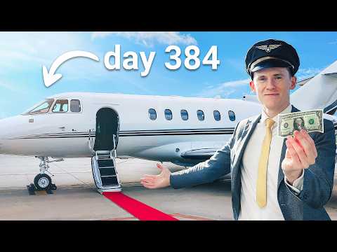 I Actually Turned $1 Into a Private Jet