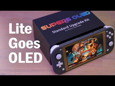 I Installed Taki's Switch Lite OLED Screen