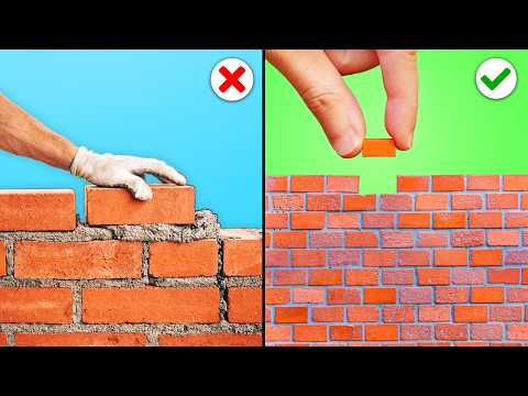 Build Tiny Houses with Mini Bricks