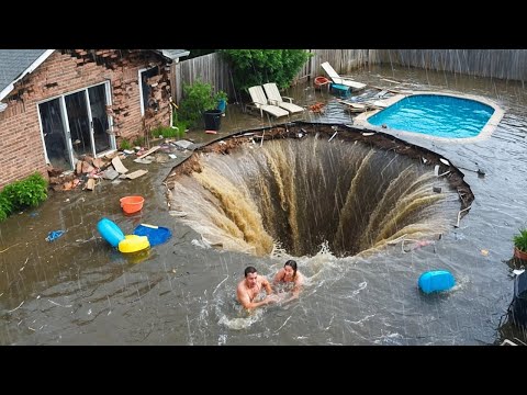 Вода Вышла из-под Контроля! Невероятные Случаи, Снятые на Камеру