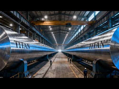 Inside Titanium Factory – How Millions of Tons of Ore Become the Strongest Metal (Full Process)