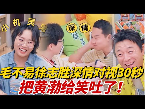 李雪琴原来是个全能型人才!毛不易和徐志胜深情对视30秒,把黄渤给笑吐了!【毛雪汪】#综艺 #娱乐