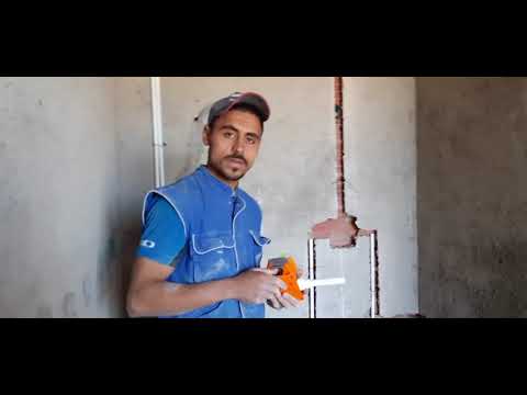 شرح كيفية تركيب الخلاط المدفون وعمله الحمام دش شاور خلاط الدفن للبانيو