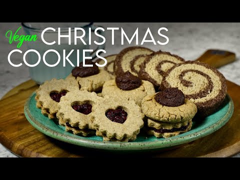 THREE PLANT BASED CHRISTMAS COOKIES 🍪 The sugar-free recipes you need!