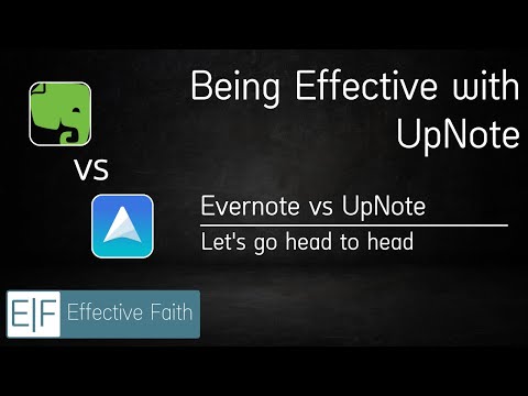 Evernote vs UpNote - Let's go head to head