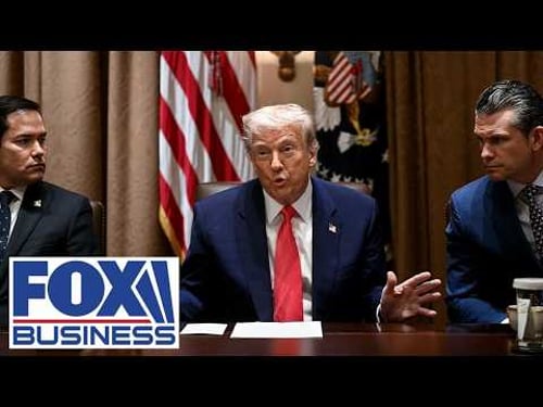 Trump leads critical Cabinet meeting as Iran conflict intensifies