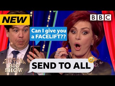 Sharon Osbourne HORRIFIED by replies to her Send To All! ๐ | Michael McIntyre's Big Show - BBC