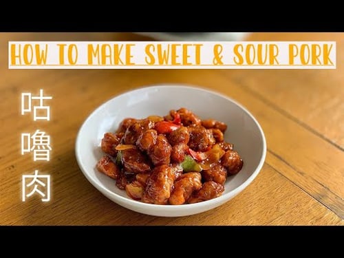 How to Make Sweet and Sour Pork 🐷 | 咕噜肉 | 酢豚 || The Cookworm