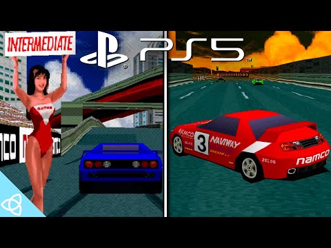 Ridge Racer (PS1) - PS5 Gameplay (PS Plus Premium)