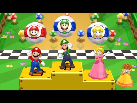 Mario Party Series - Luigi Wins by Complete Luck