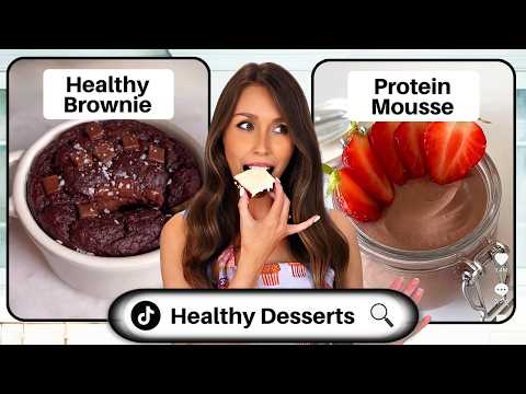I Tested The Most Viral 'Healthy' Dessert TikTok Recipes