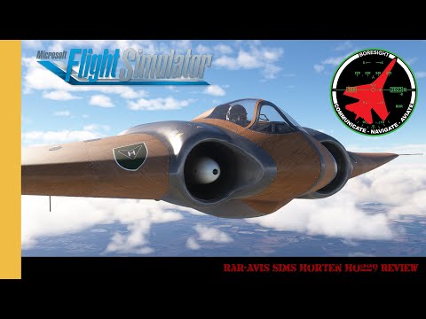 Rara-Avis Sims Horten Ho229 Review | Gotha Go229 | Luft 46 | MSFS | Microsoft Flight Simulator