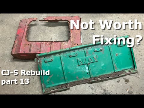 Salvaging Jeep parts that weren't "worth saving"