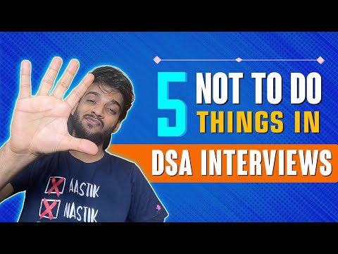 5 Major MISTAKES that gets you REJECTED | Engineering Interviews