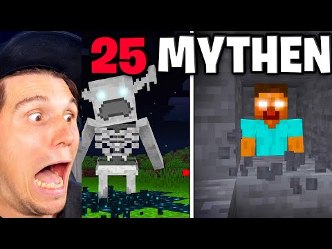 Paluten REAGIERT auf GRUSELIGE MINECRAFT MYTHEN die du nicht glauben wirst!