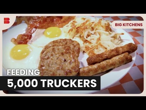 Inside the Worldβs Largest Truck Stop Kitchen | Big Kitchens