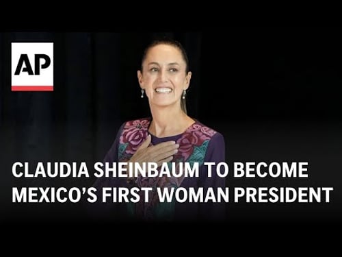 LIVE: Claudia Sheinbaum to become Mexico's first woman president
