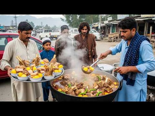 Most Famous Afghan Rosh recipe | Cheap Namkeen rosh | Street food Afghanistan