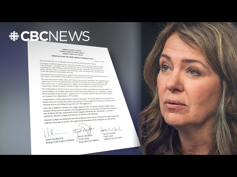 Alberta's chief justices issue rare public message after premier's comments