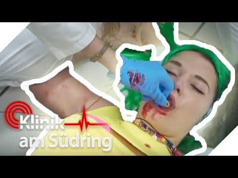Zunge abgebissen! Hat Lena zu hart gefeiert? | Klinik am Südring | SAT.1