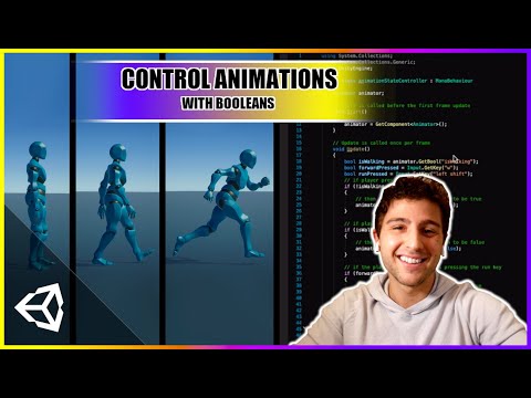 How to Animate Characters in Unity 3D | Animation Transitions With Booleans
