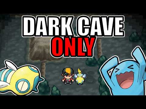 Can you beat Pokémon Heart Gold with only Dark Cave Pokémon?