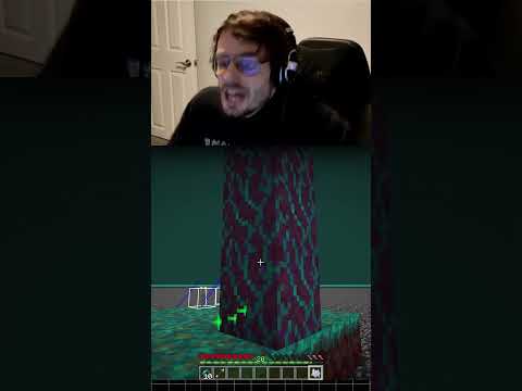 FINALLY GETTING A TREE IN MY NETHER ROOF CHALLENGE!!!