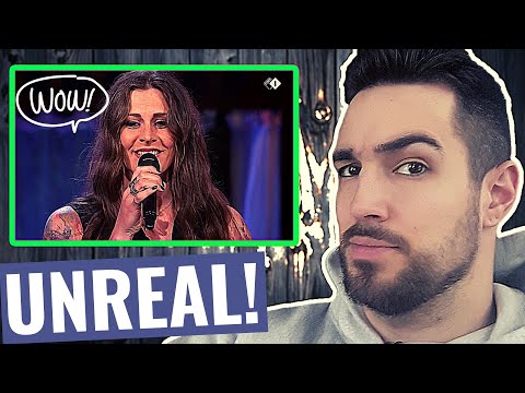 FLOOR JANSEN -Shallow for Emma Heesters (Beste Zangers)║REACTION!