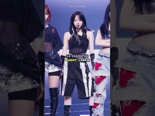 Kpop Group Names That Are Often Shortened #blackpink #babymonster #lesserafim #newjeans #straykids