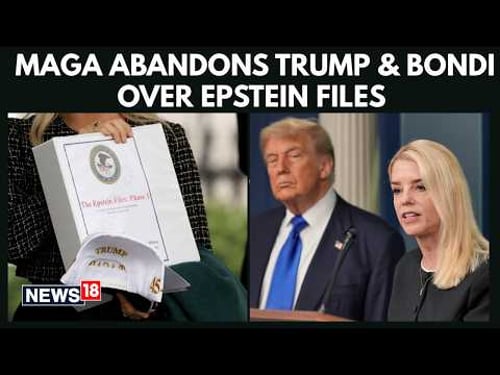 Epstein Files Fury: President Trump and AG Pam Bondi Targeted Over Epstein Documents | N18G