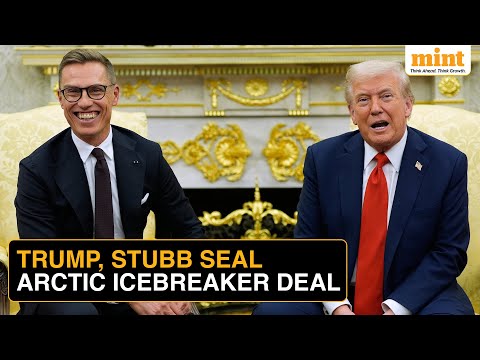 Trump And Finland’s Stubb Approve Major Arctic Icebreaker Ship Deal To Boost US Security