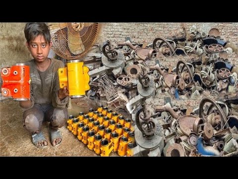 Amazing Process of Manufacturing Heavy Duty Truck Brake Cylinders | Metal Recycling Brake Cylinder
