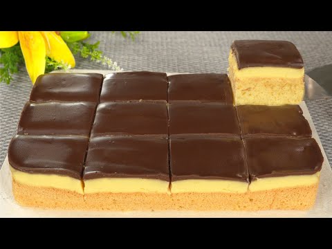 Der berühmte Boston-Creme-Torte, der die Welt verrückt macht! Jeder sucht nach diesem Rezept!