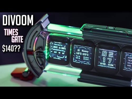 Do You NEED This Tech For Your Desk Setup?! | Divoom Times Gate