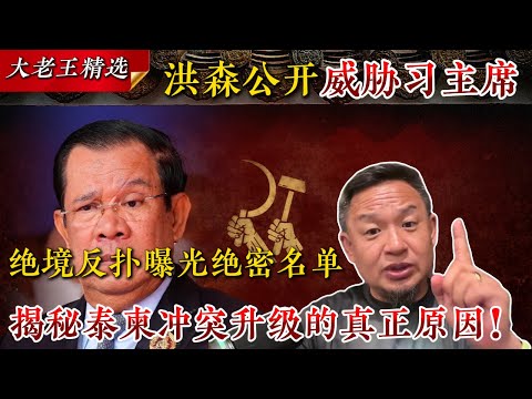 老王来了:东南亚突变!洪森疯了?竟拿绝密股东名单公开威胁习主席?|泰国猛轰,越南压境,柬埔寨面临政权危机?揭秘泰柬冲突升级的真正原因!一场针对红色权贵海外金库的围剿战!|黄金暴涨才刚刚开始!