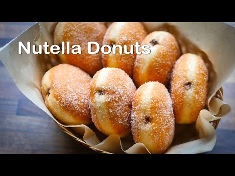 Nutella Stuffed Donuts