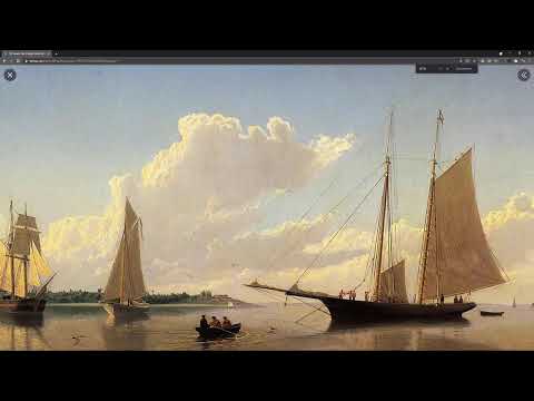 Demonstration on painting clouds - Krita Painting App