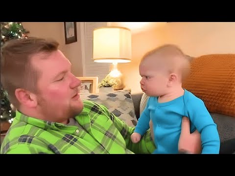 Try Not To Laugh 😂 - This Baby and Daddy Duo Will Make You Smile All Day! | Funny Baby and Daddy