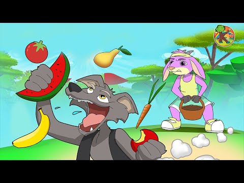 大野狼和七隻小羊 - 運動員小羊 - 超級食物篇 (Wolf and Seven Little Goats in Chinese) | KONDOSAN 中文 - 童話故事 | 兒童動畫 | 卡通