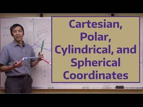 Cartesian, Polar, Cylindrical, and Spherical Coordinates